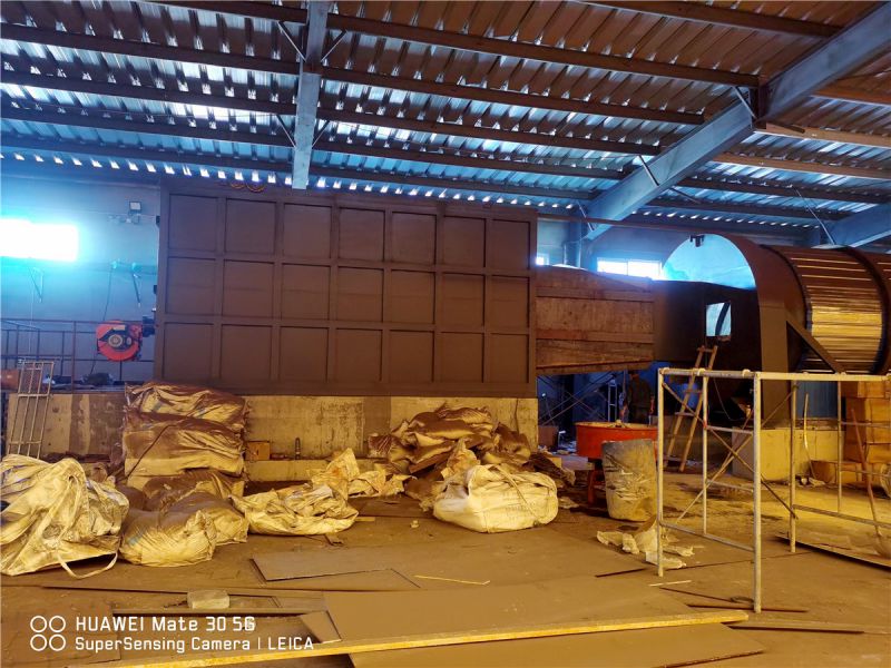 生物有機肥烘干設(shè)備交付安裝